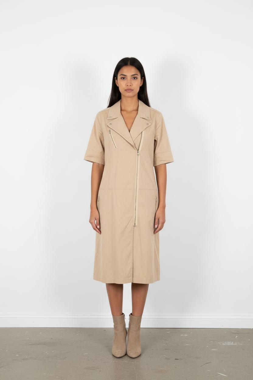 Robe midi beige - Taille S/36