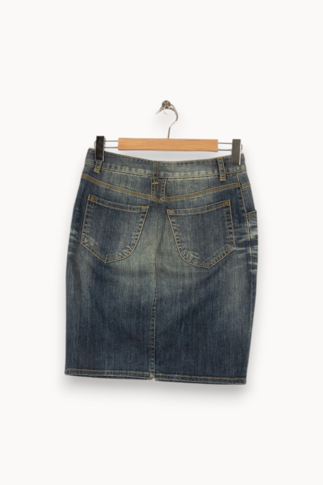 Jupe courte en jean - Taille M/38 de la marque Closed | PARAD44130 - Vendu par Paradigme - Image 3