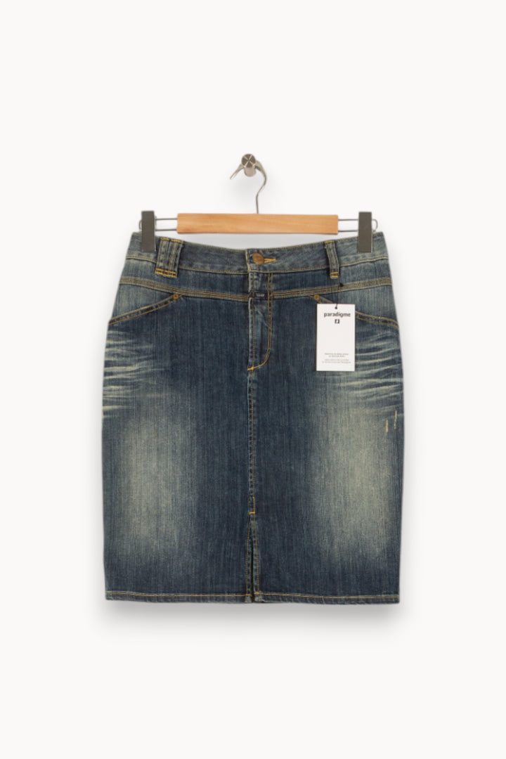Jupe courte en jean - Taille M/38 de la marque Closed | PARAD44130 - Vendu par Paradigme - Image 1