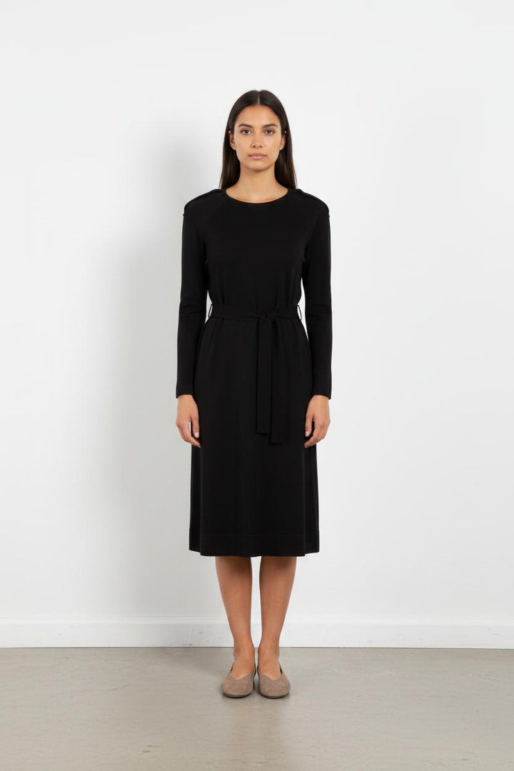Robe avec ceinture bleue - Taille M/38