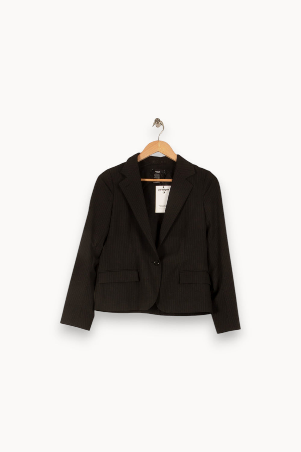 Veste noire - Taille S/36 de la marque Filippa K | PARAD44139 - Vendu par Paradigme - Image 1