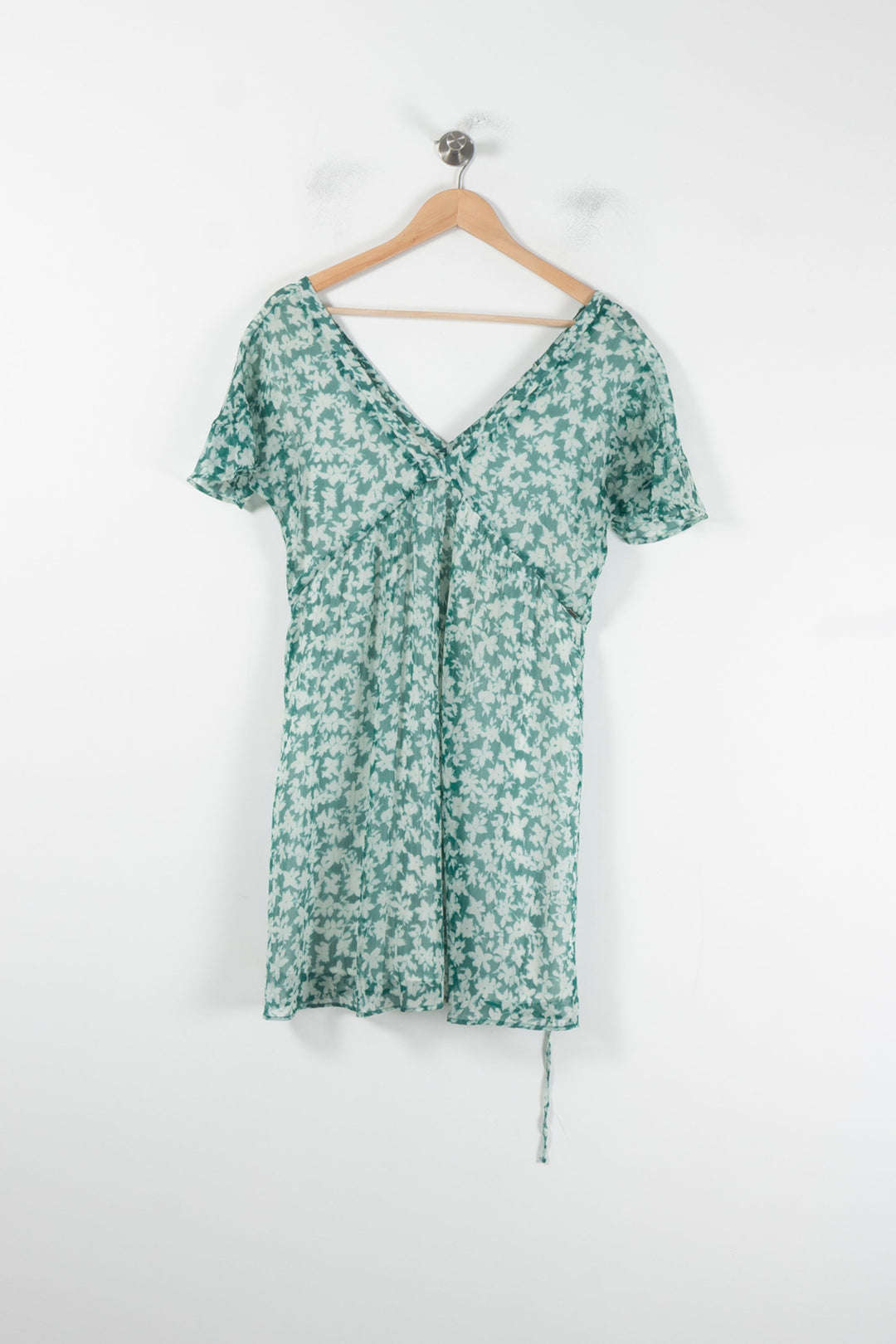 Robe courte verte - Taille XS/34 de la marque IKKS | PARAD44160 - Vendu par Paradigme - Image 4