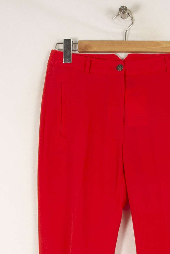 Pantalon Rouge - Taille S/36 de la marque IKKS | PARAD44165 - Vendu par Paradigme - Image 2