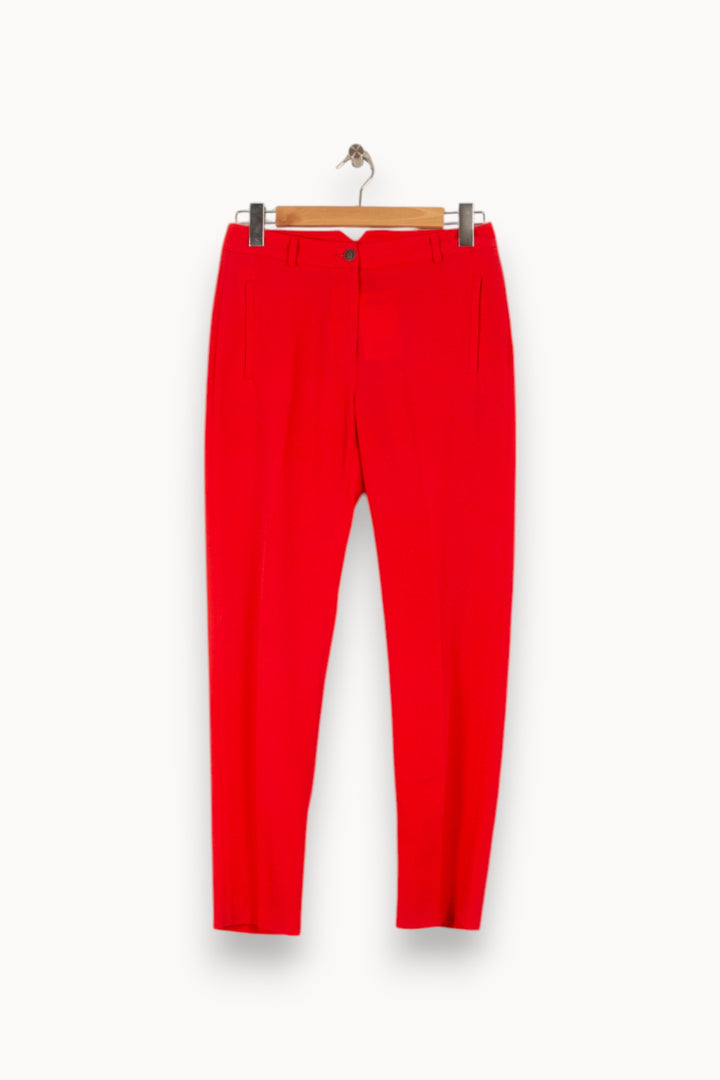 Pantalon Rouge - Taille S/36 de la marque IKKS | PARAD44165 - Vendu par Paradigme - Image 1