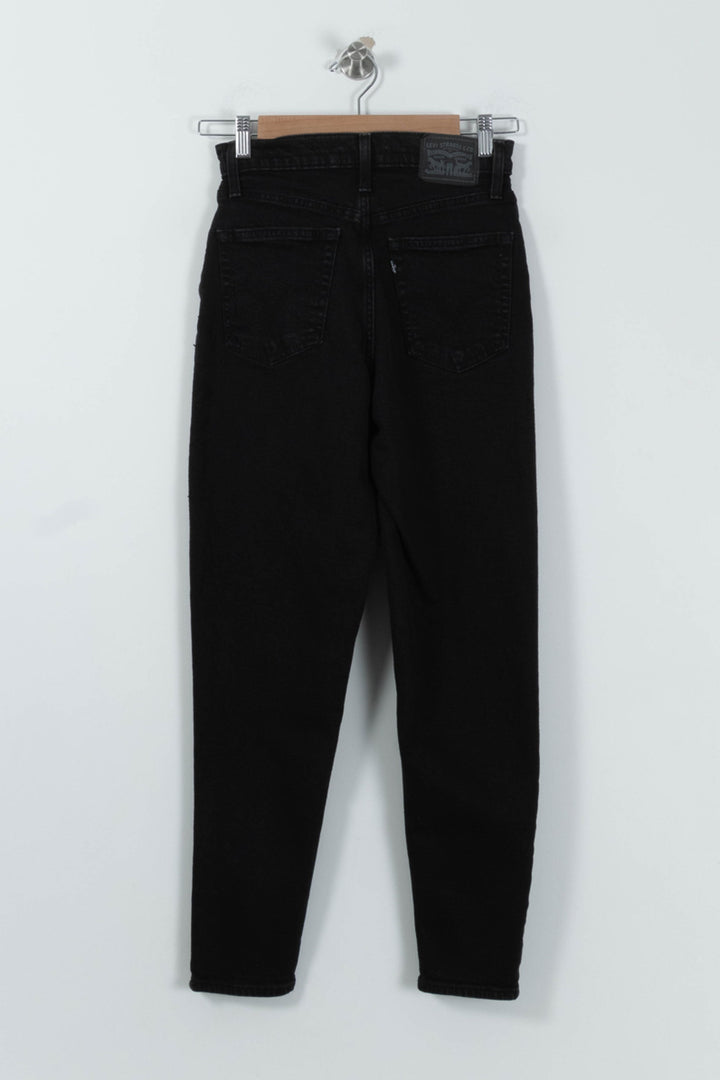 Jean Tapered Noir - Taille S/36 de la marque Levi's | PARAD44191 - Vendu par Paradigme - Image 4