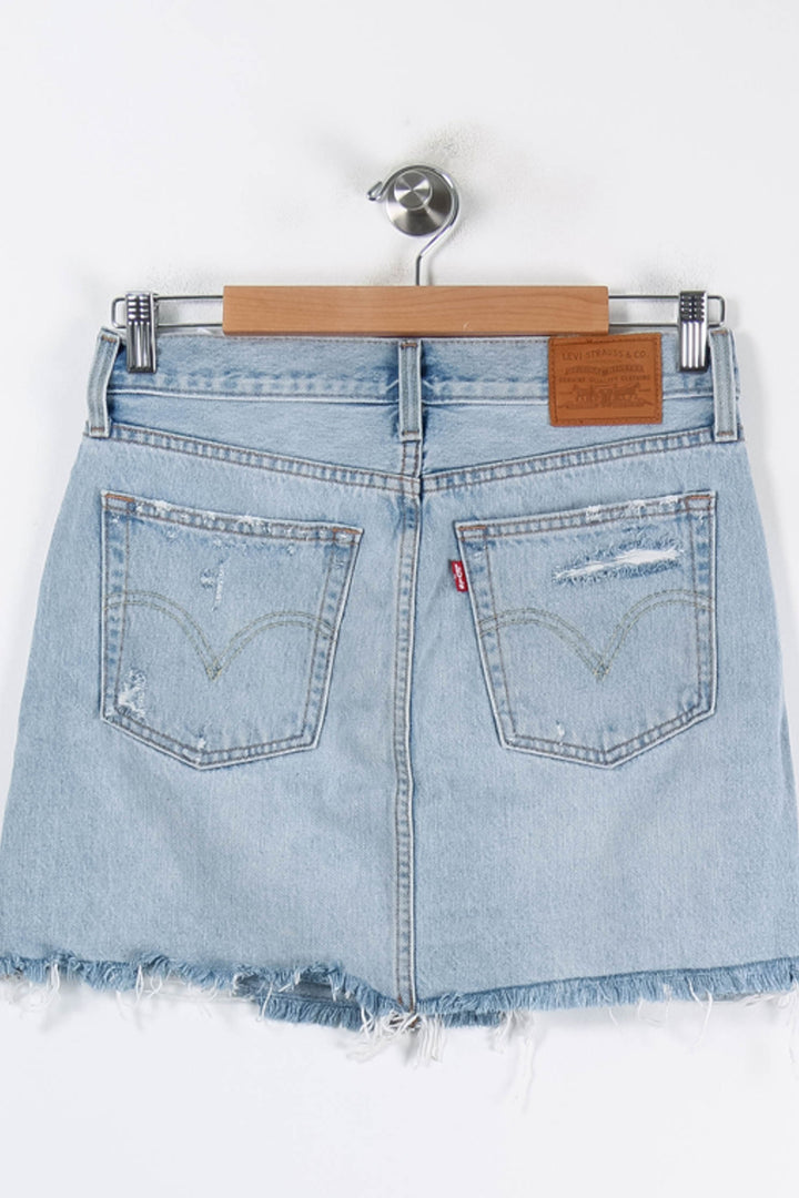 Jupe en Jean Bleue - Taille S/36 de la marque Levi's | PARAD44194 - Vendu par Paradigme - Image 4