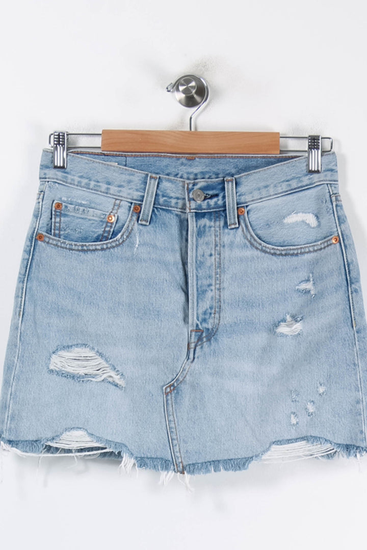 Jupe en Jean Bleue - Taille S/36 de la marque Levi's | PARAD44194 - Vendu par Paradigme - Image 2