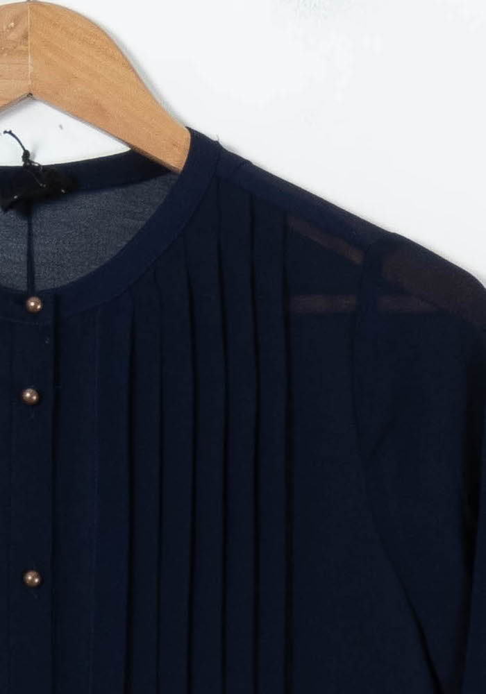Robe bleue foncée - Taille S/36 de la marque Ekyog | PARAD44209 - Vendu par Paradigme - Image 3