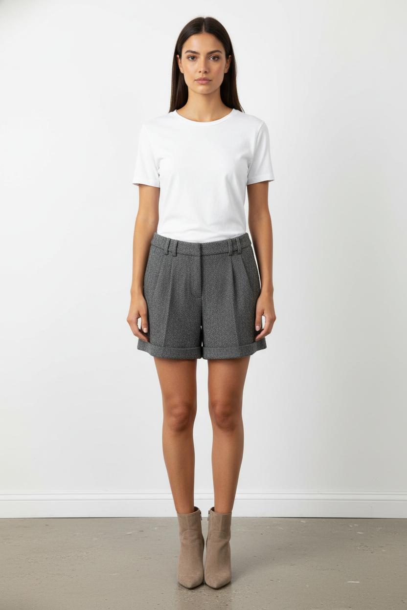 Short gris - Taille L/40 de la marque ba&sh | PARAD44213 - Vendu par Paradigme - Image 1