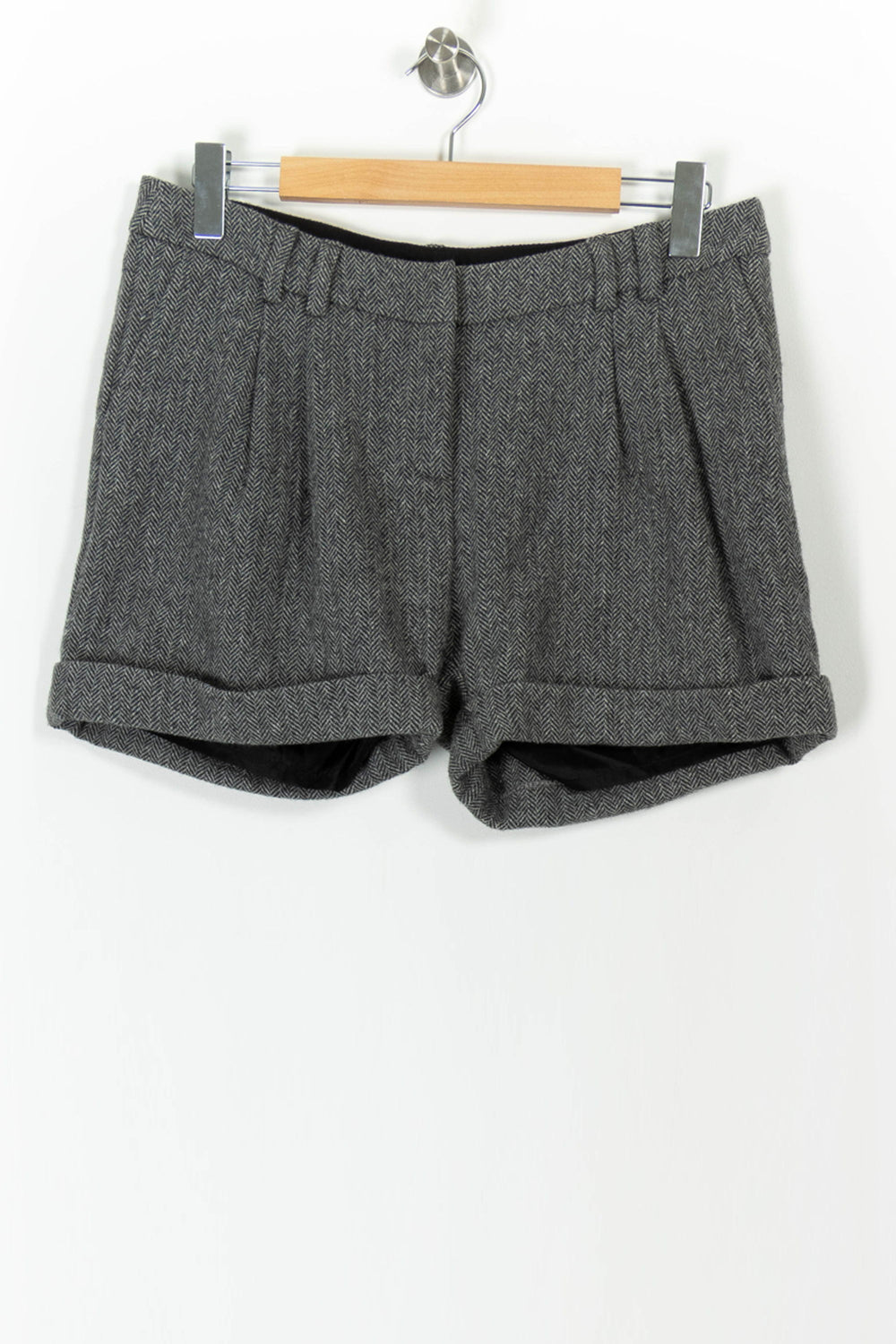 Short gris - Taille L/40 de la marque ba&sh | PARAD44213 - Vendu par Paradigme - Image 2