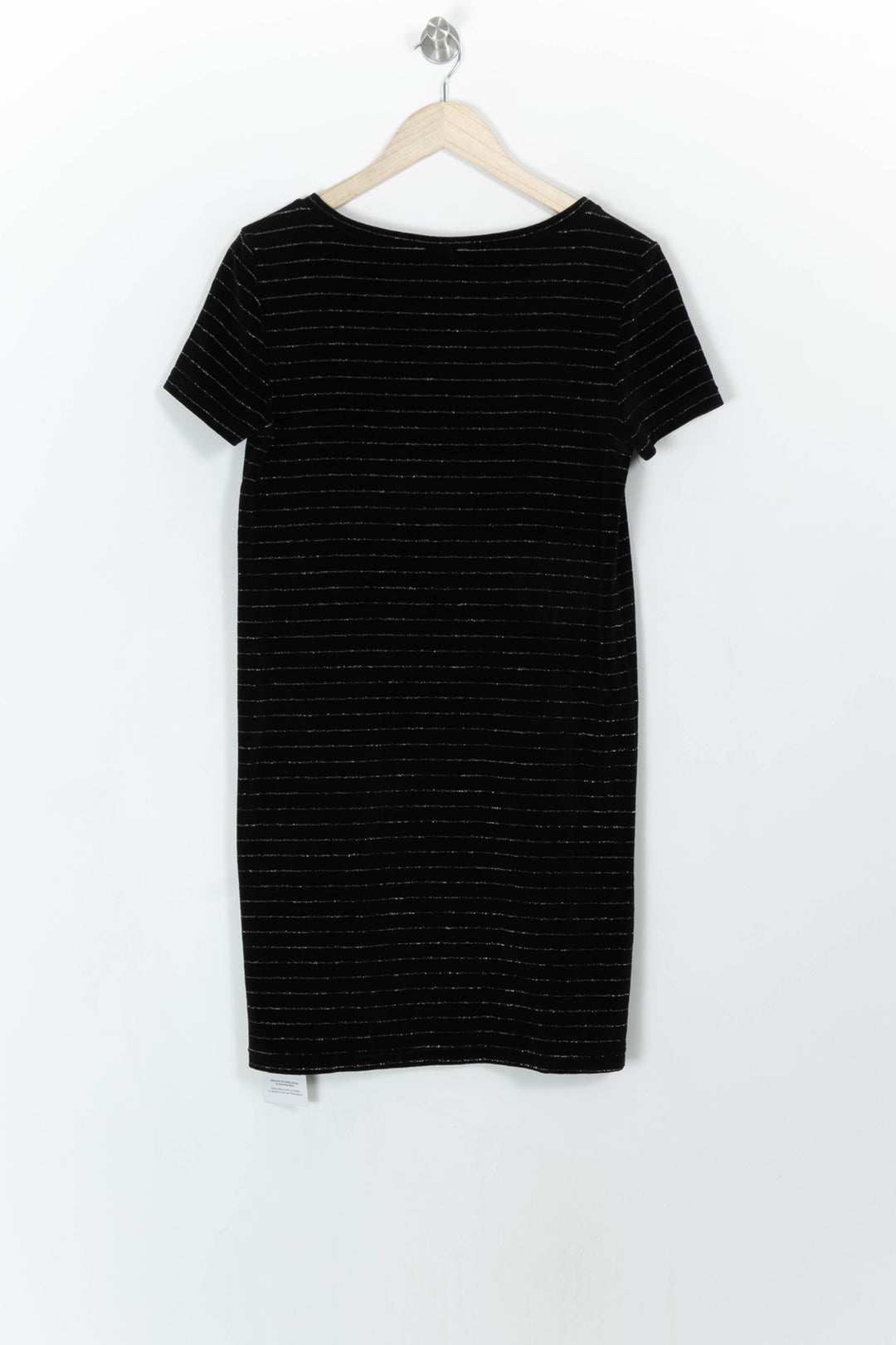 Robe en velours noir rayée - Taille S/36 de la marque Des petits hauts | PARAD44228 - Vendu par Paradigme - Image 4