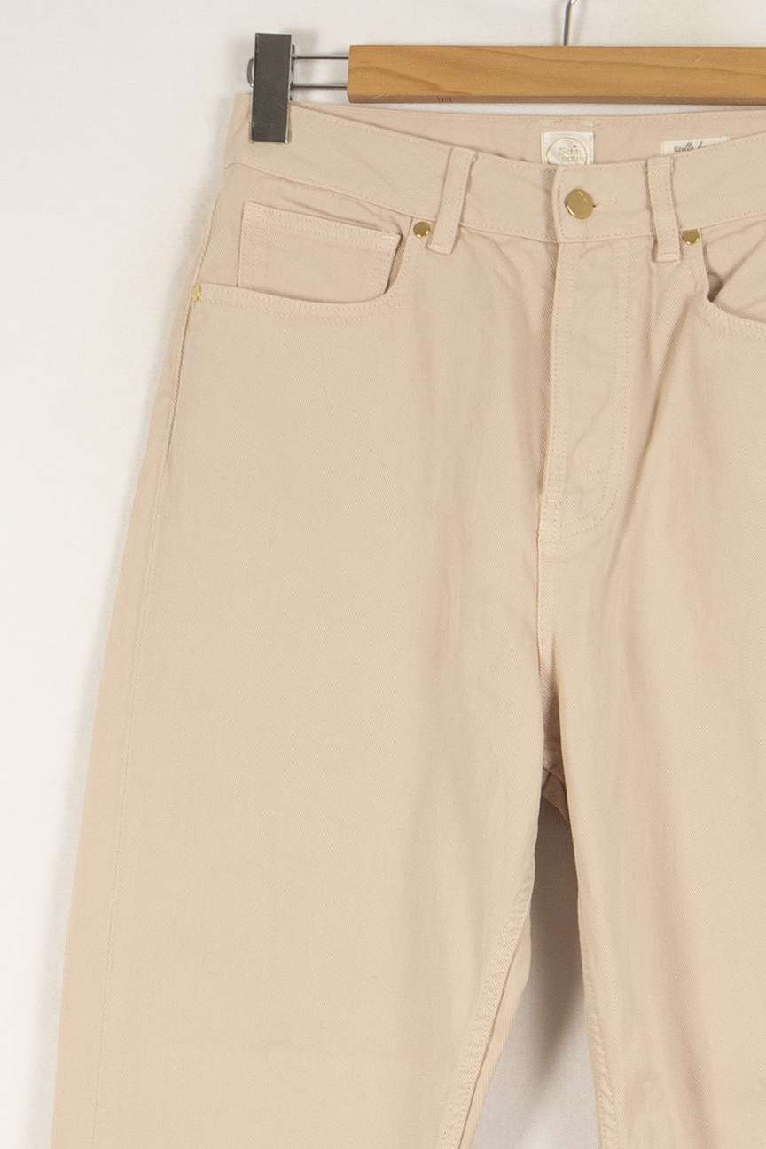 Jean beige/rose - Taille M/38 de la marque Des petits hauts | PARAD44234 - Vendu par Paradigme - Image 2