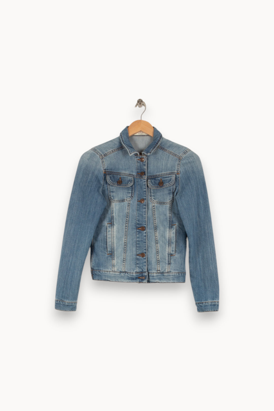 Veste en jean bleue - Taille S/36 de la marque Comptoir des Cotonniers | PARAD44267 - Vendu par Paradigme - Image 1