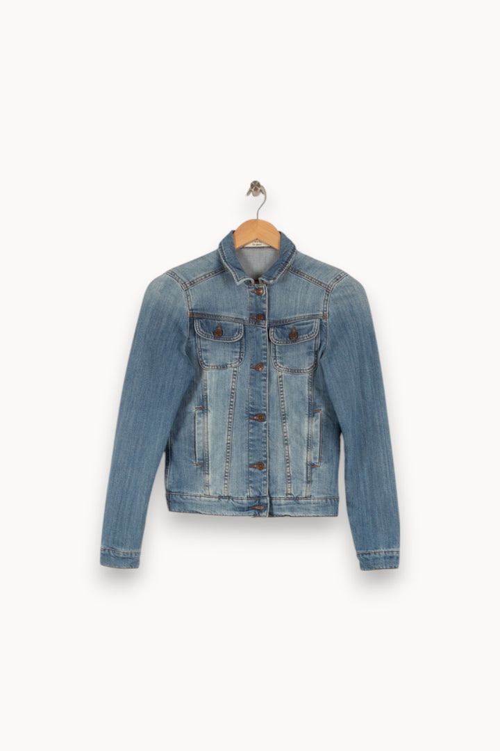 Veste en jean bleue - Taille S/36 de la marque Comptoir des Cotonniers | PARAD44267 - Vendu par Paradigme - Image 1