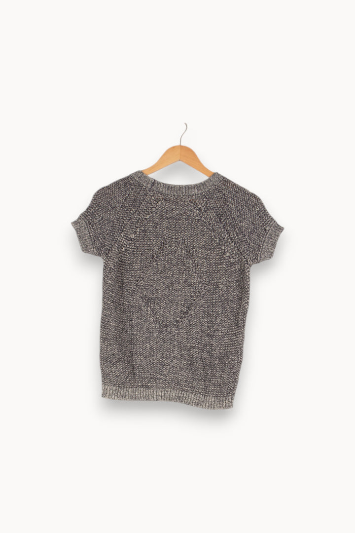 Top en maille gris/bleu - Taille S/36 de la marque Comptoir des Cotonniers | PARAD44274 - Vendu par Paradigme - Image 3