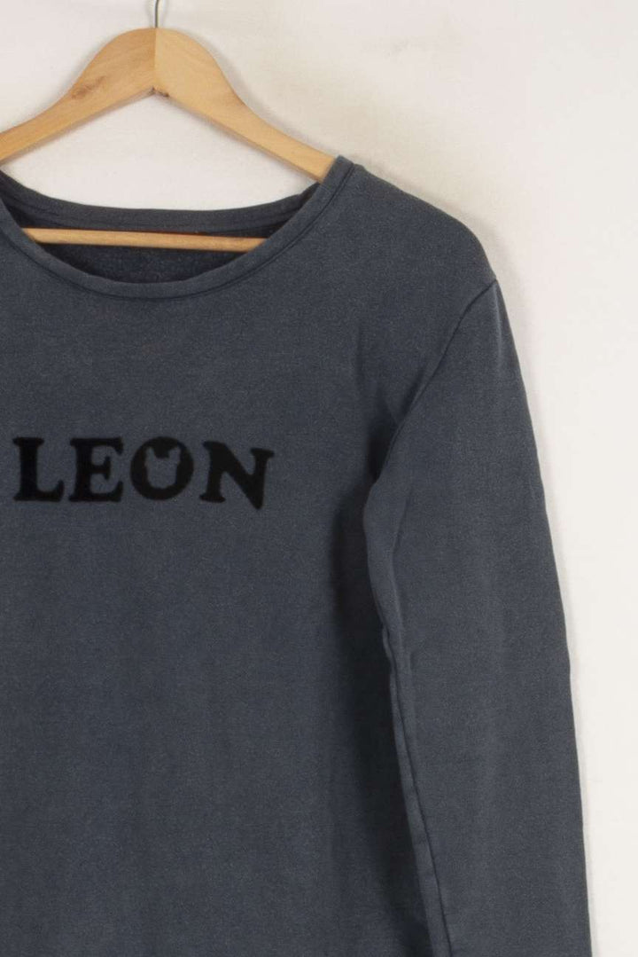 Sweat bleu "Leon" - Taille S/36 de la marque Comptoir des Cotonniers | PARAD44275 - Vendu par Paradigme - Image 3