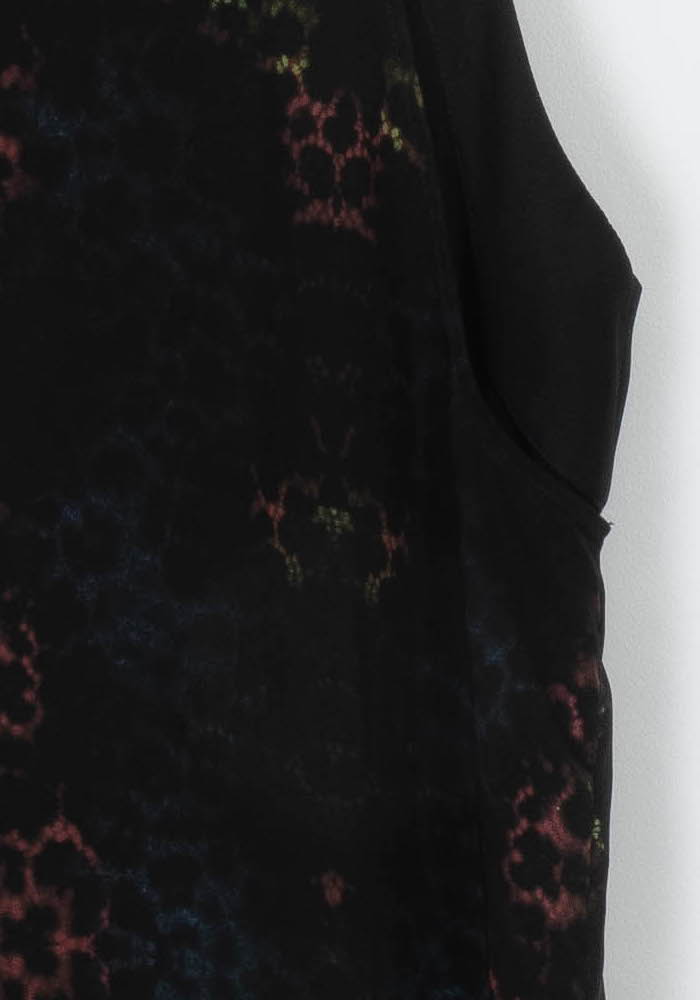 Robe noire à motifs - Taille L/40 de la marque Sandro | PARAD44281 - Vendu par Paradigme - Image 3