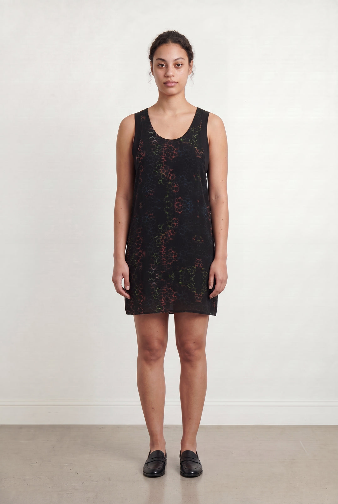 Robe noire à motifs - Taille L/40 de la marque Sandro | PARAD44281 - Vendu par Paradigme - Image 1