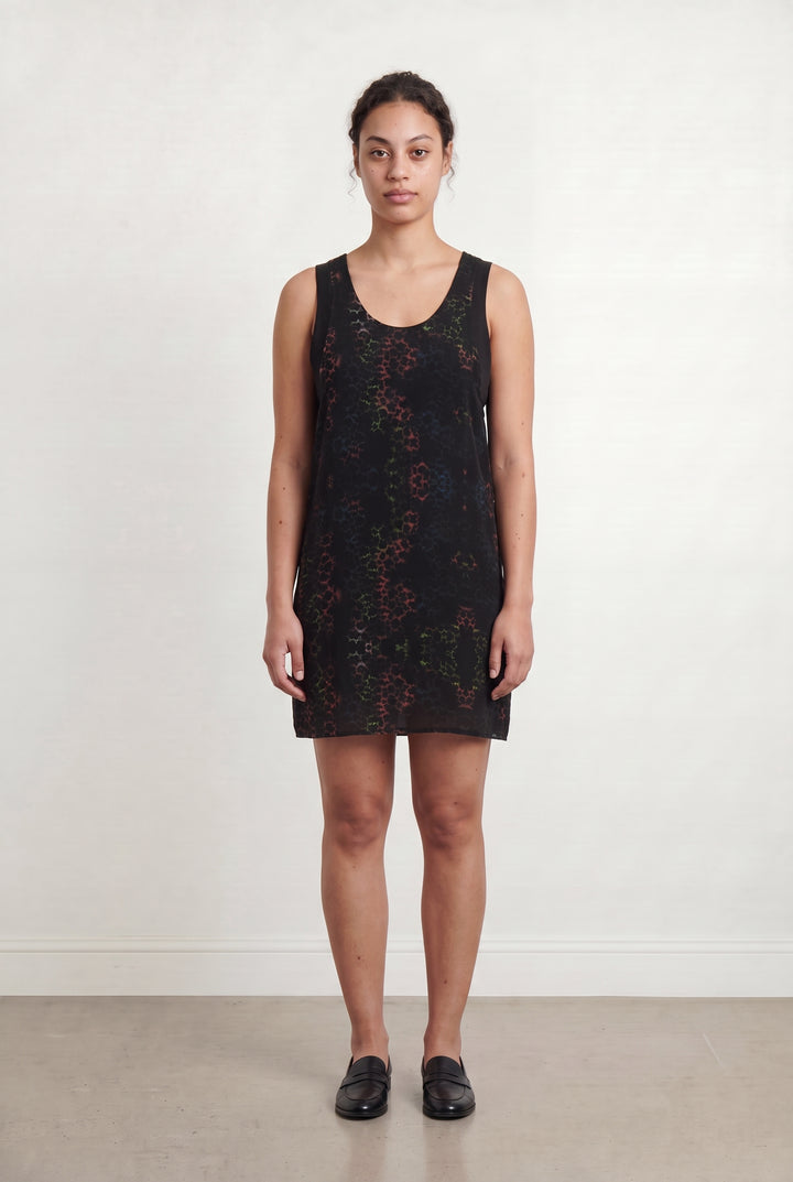 Robe noire à motifs - Taille L/40 de la marque Sandro | PARAD44281 - Vendu par Paradigme - Image 1