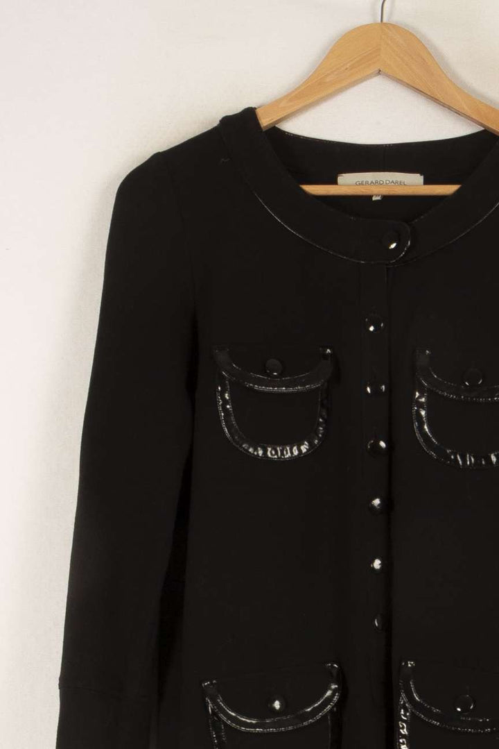 Robe noire - Taille M/38 de la marque Gerard Darel | PARAD44305 - Vendu par Paradigme - Image 2