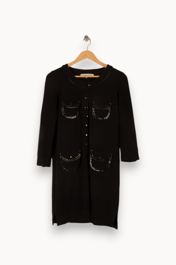 Robe noire - Taille M/38 de la marque Gerard Darel | PARAD44305 - Vendu par Paradigme - Image 1