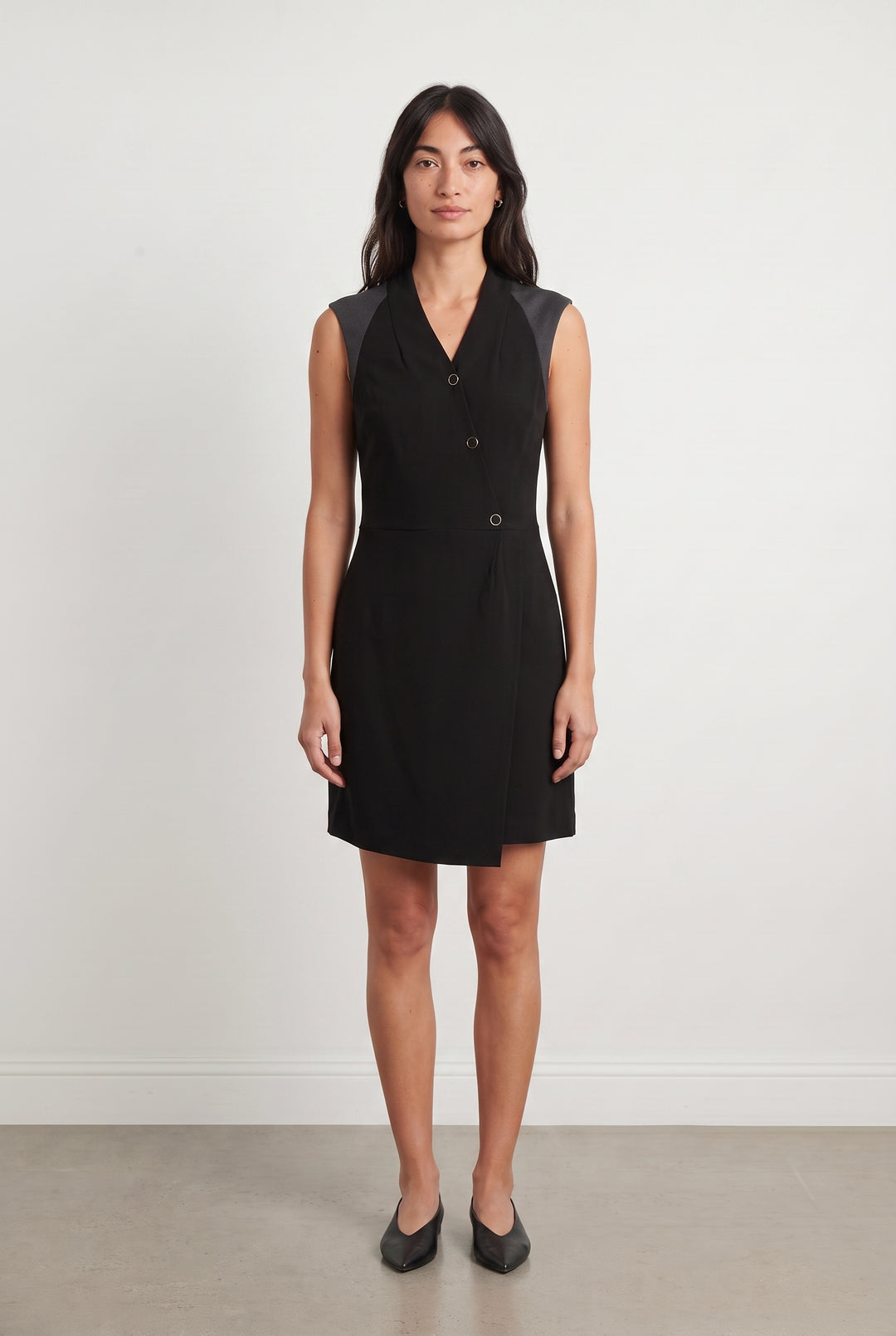 Robe noire - Taille M/38 de la marque Tara Jarmon | PARAD44307 - Vendu par Paradigme - Image 1