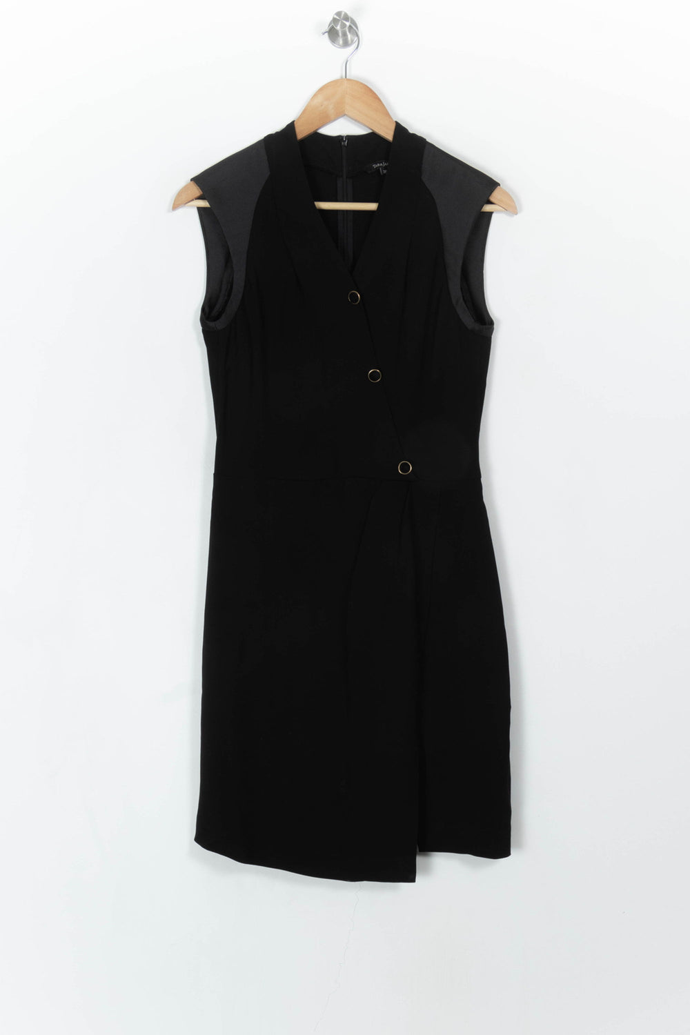Robe noire - Taille M/38 de la marque Tara Jarmon | PARAD44307 - Vendu par Paradigme - Image 2