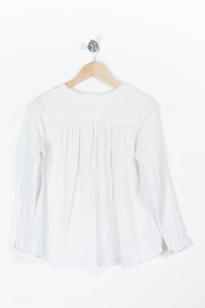 Blouse blanche - Taille XS/34 de la marque Des petits hauts | PARAD44315 - Vendu par Paradigme - Image 4
