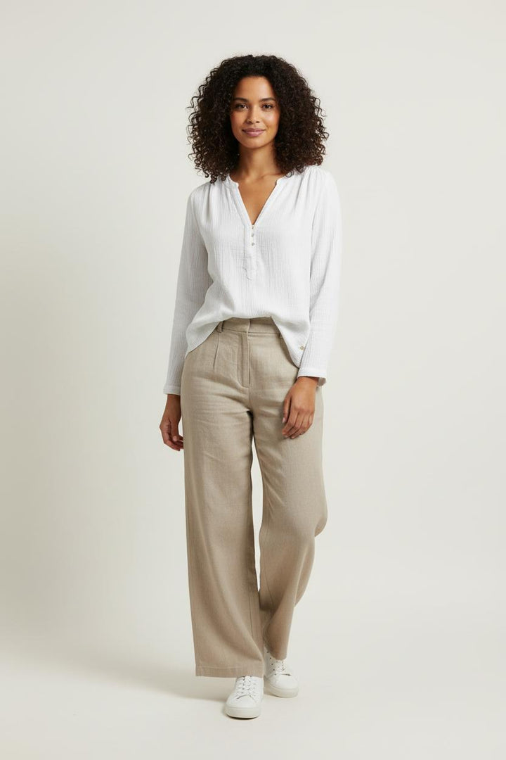 Blouse blanche - Taille XS/34 de la marque Des petits hauts | PARAD44315 - Vendu par Paradigme - Image 1