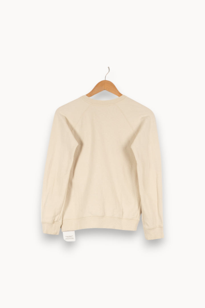 Sweat beige à inscriptions - Taille XS/34 de la marque Balzac Paris | PARAD44318 - Vendu par Paradigme - Image 3