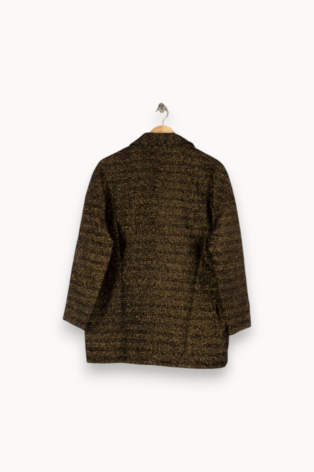 Veste noire et dorée - Taille M/38 de la marque Des petits hauts | PARAD44323 - Vendu par Paradigme - Image 3