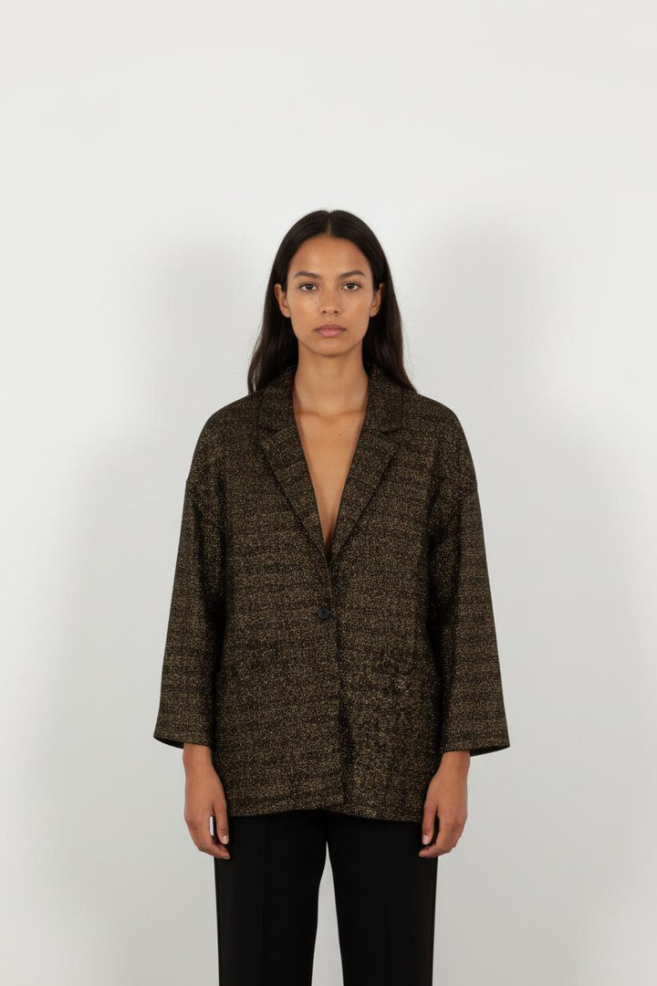 Veste noire et dorée - Taille M/38