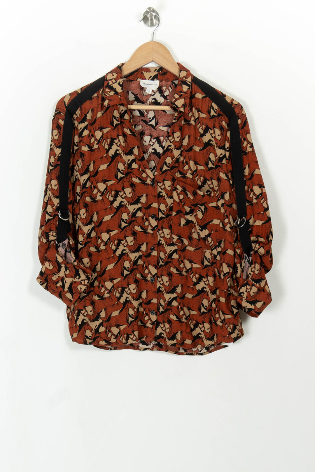 Chemise à motifs - Taille M/38 de la marque Maison 123 | PARAD44324 - Vendu par Paradigme - Image 2