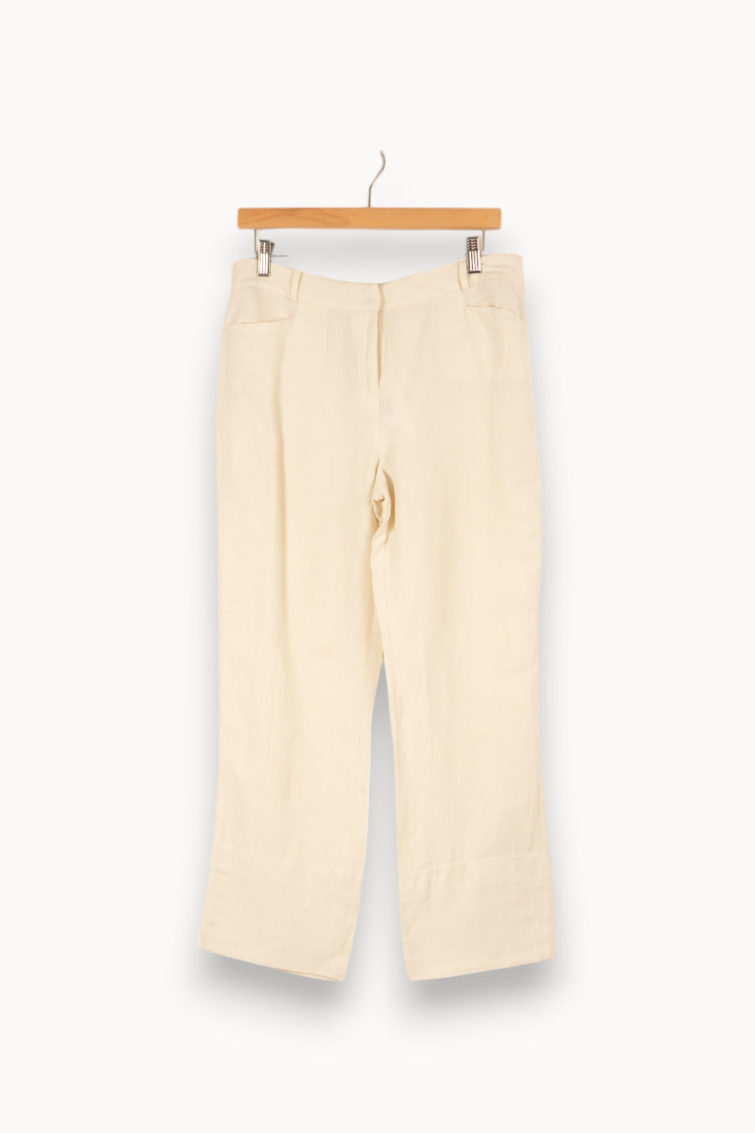 Pantalon blanc - Taille L/40 de la marque Maison 123 | PARAD44341 - Vendu par Paradigme - Image 1