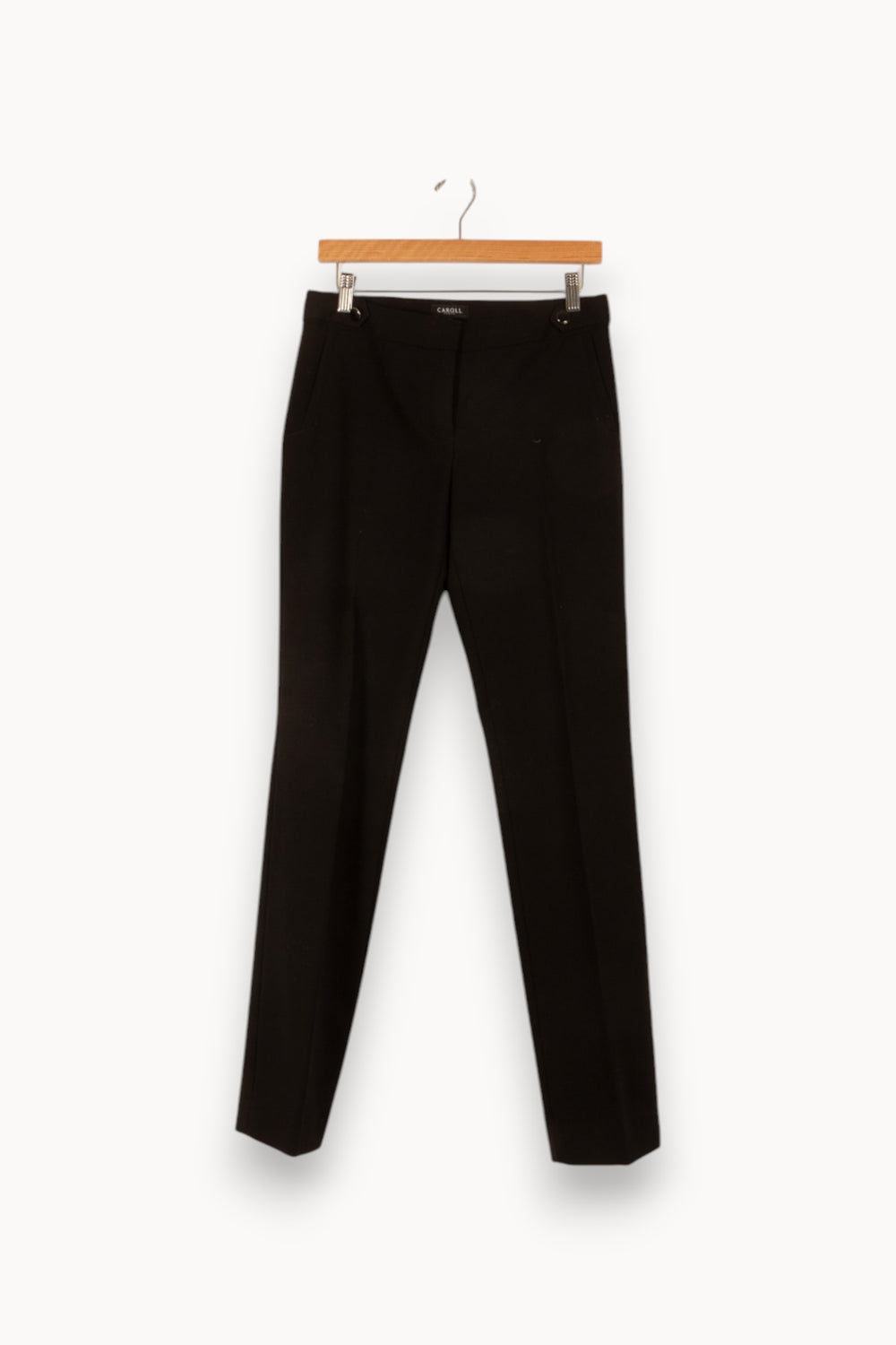 Pantalon noir - Taille S/36 de la marque Caroll | PARAD44347 - Vendu par Paradigme - Image 1