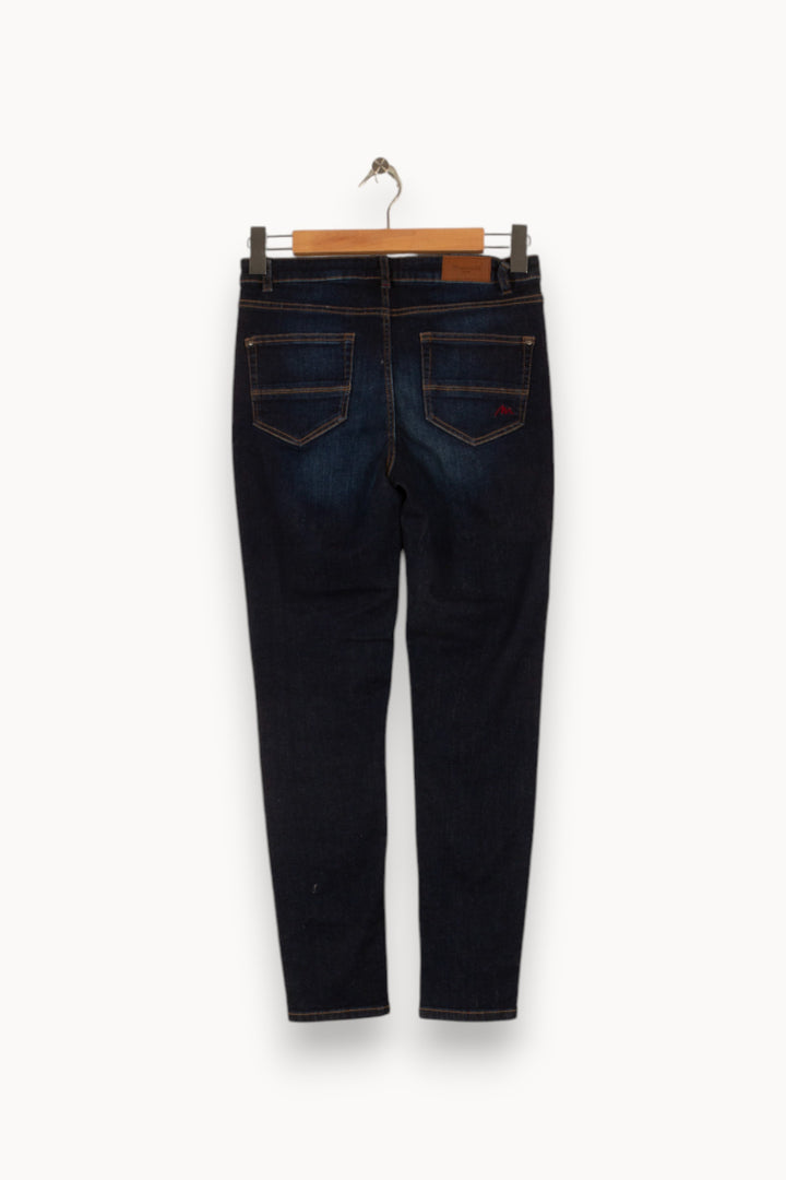 Jean bleu foncé - Taille M/38 de la marque Maison 123 | PARAD44368 - Vendu par Paradigme - Image 3