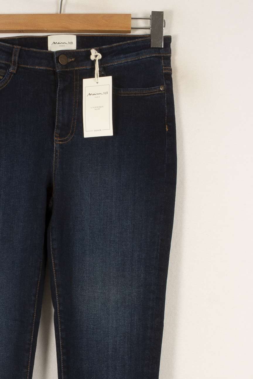 Jean bleu foncé - Taille M/38 de la marque Maison 123 | PARAD44368 - Vendu par Paradigme - Image 2