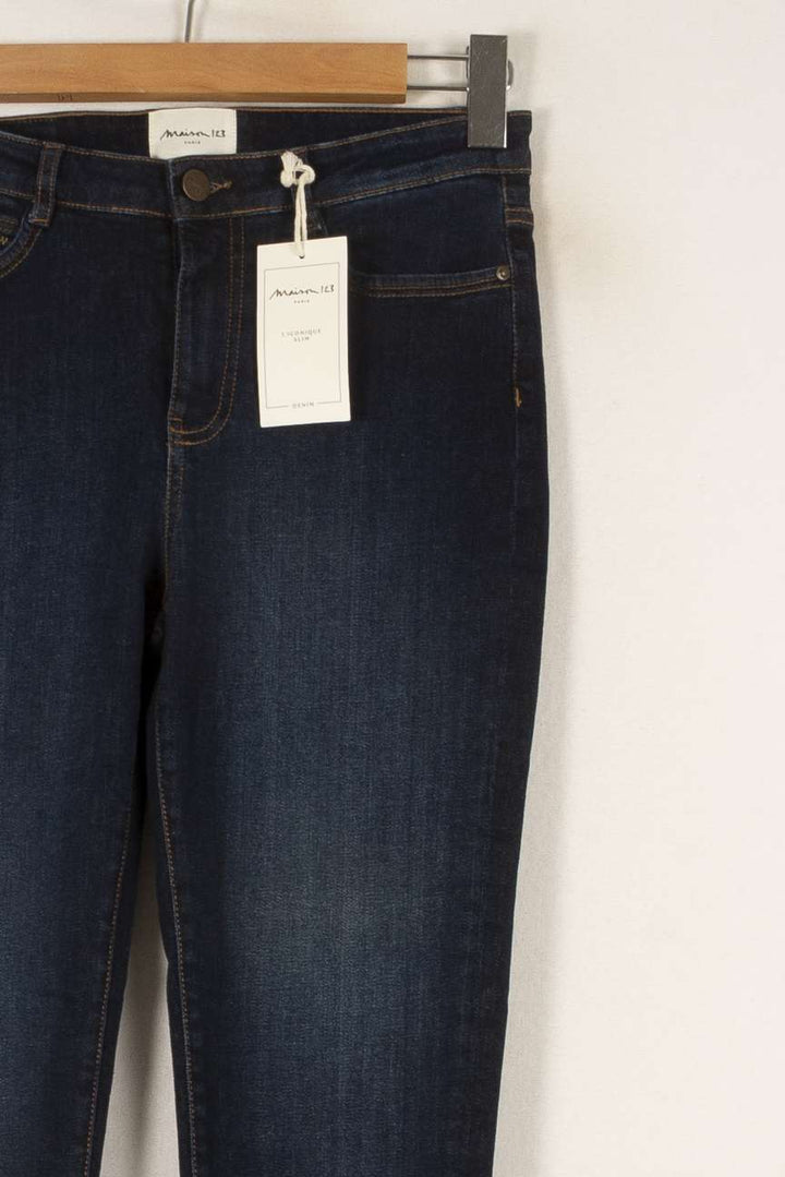 Jean bleu foncé - Taille M/38 de la marque Maison 123 | PARAD44368 - Vendu par Paradigme - Image 2