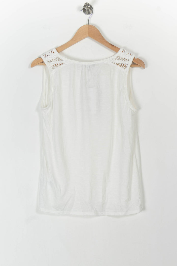 Débardeur blanc - Taille XS/34 de la marque Caroll | PARAD44370 - Vendu par Paradigme - Image 4