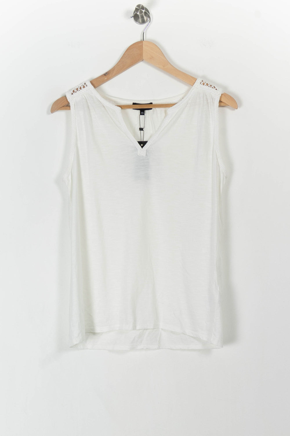 Débardeur blanc - Taille XS/34 de la marque Caroll | PARAD44370 - Vendu par Paradigme - Image 2
