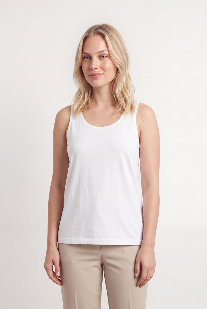 Débardeur blanc - Taille L/40 de la marque IKKS | PARAD44371 - Vendu par Paradigme - Image 1