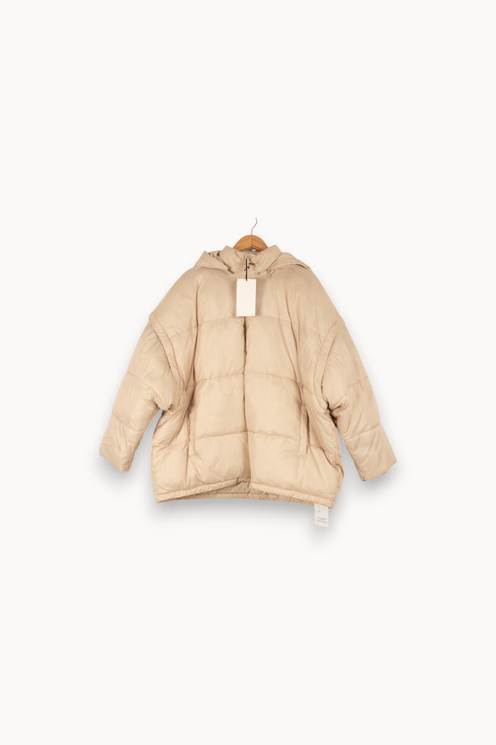 Doudoune beige - Taille L/40 de la marque Galeries Lafayette | PARAD44376 - Vendu par Paradigme - Image 1