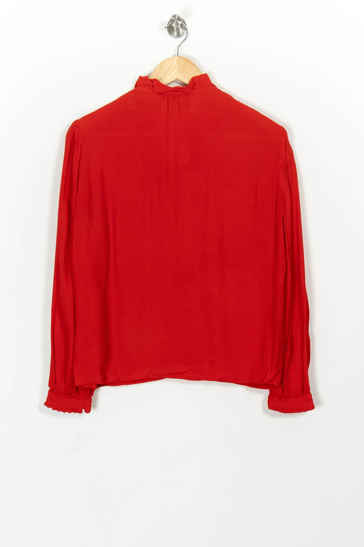 Chemise rouge - Taille L/40 de la marque Maje | PARAD44401 - Vendu par Paradigme - Image 4