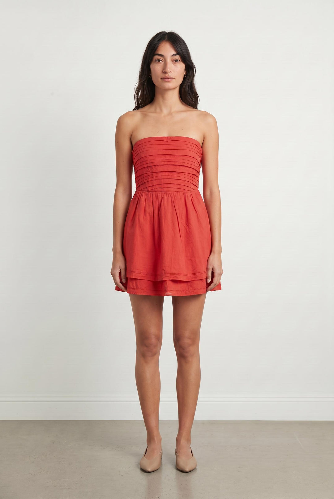 Robe rose/rouge - Taille S/36 de la marque Maje | PARAD44425 - Vendu par Paradigme - Image 1