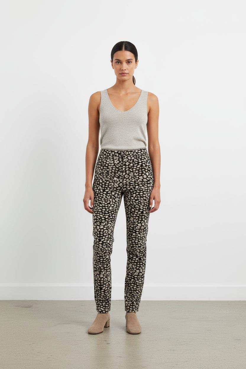 Pantalon noir et blanc - Taille S/36