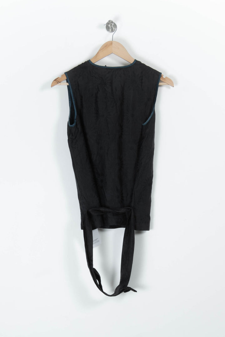 Top noir - Taille M/38 de la marque Isabel Marant | PARAD44430 - Vendu par Paradigme - Image 4