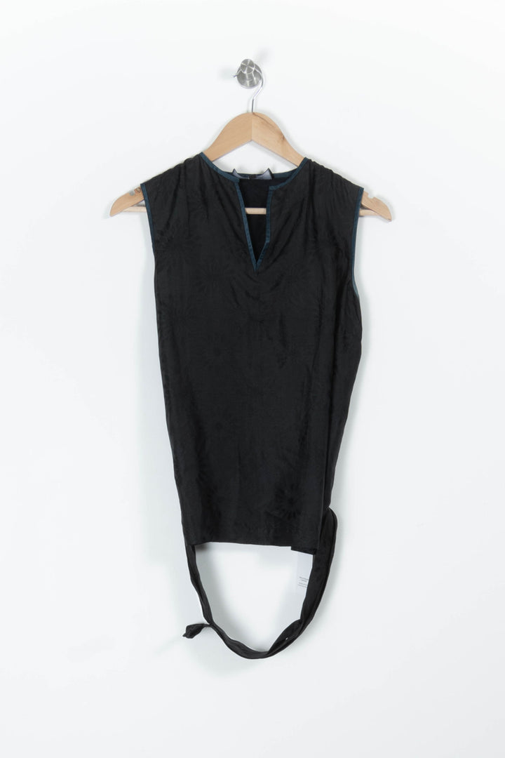 Top noir - Taille M/38 de la marque Isabel Marant | PARAD44430 - Vendu par Paradigme - Image 2