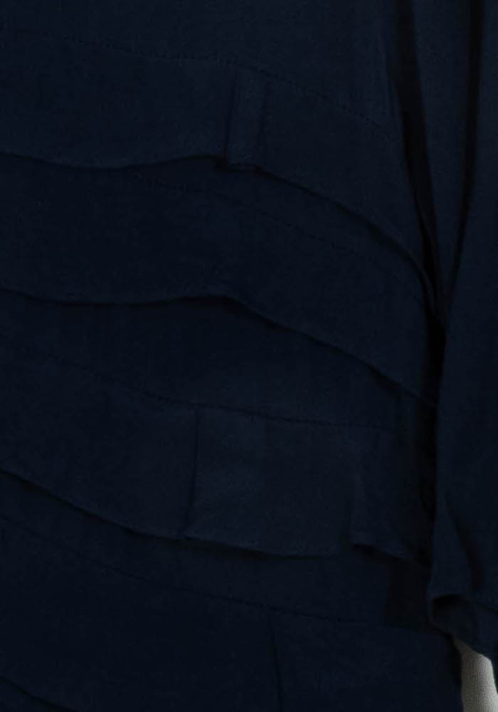 Robe bleu foncé - Taille M/38 de la marque Sandro | PARAD44443 - Vendu par Paradigme - Image 3