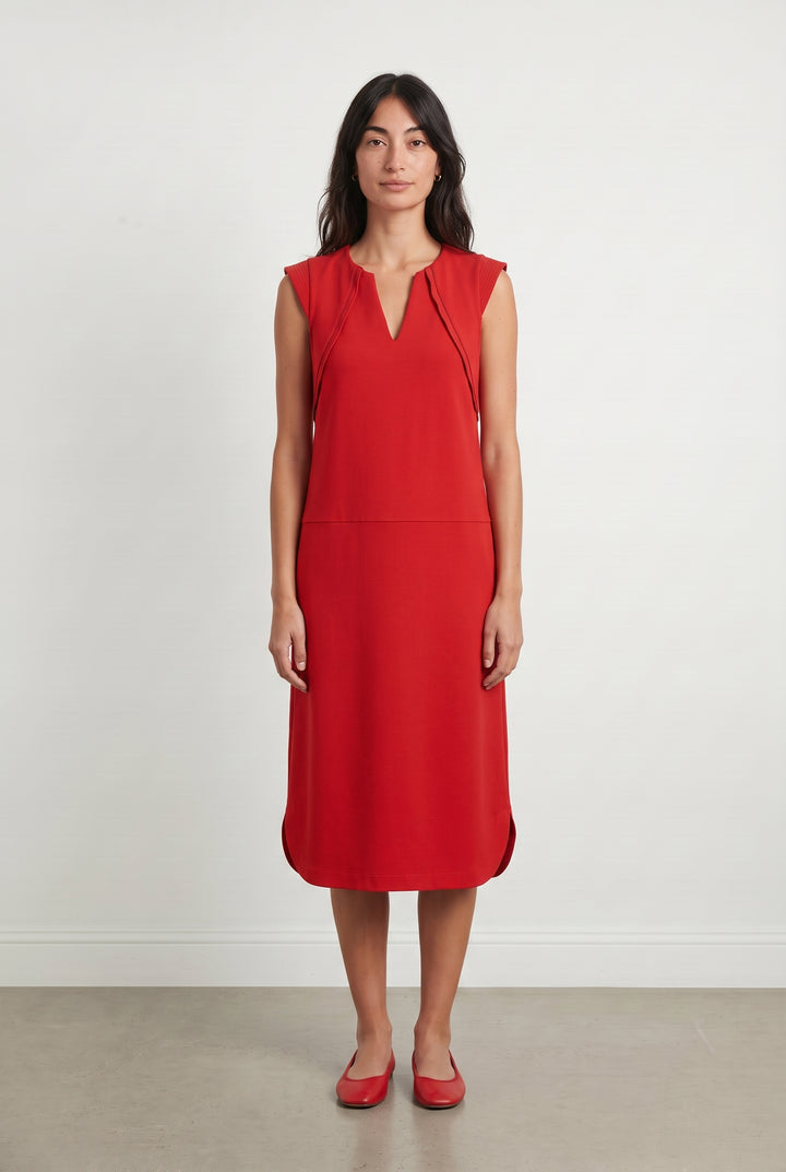 Robe rouge - Taille S/36 de la marque IKKS | PARAD44461 - Vendu par Paradigme - Image 1