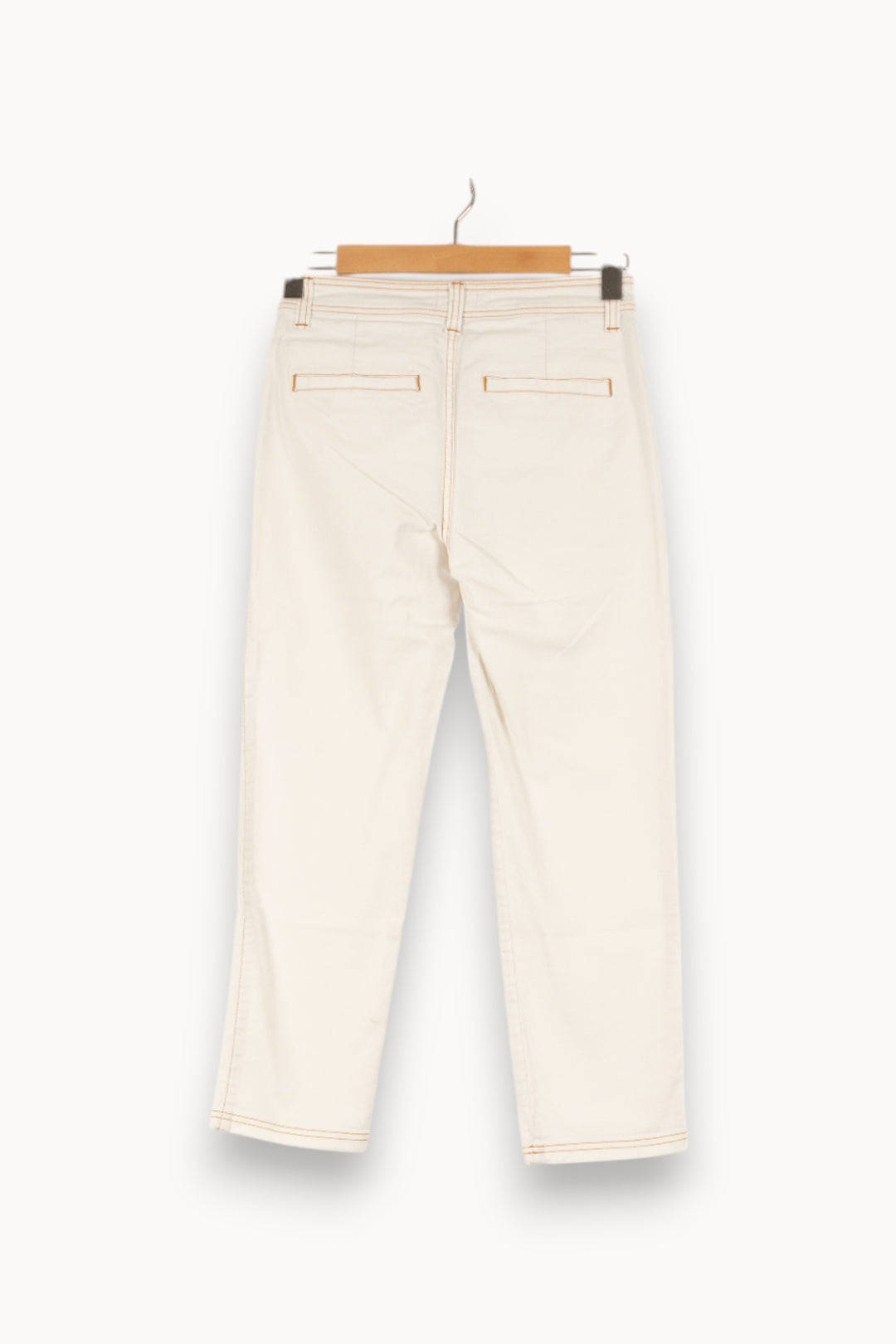 Jean blanc - Taille XS/34 de la marque Claudie Pierlot | PARAD44466 - Vendu par Paradigme - Image 3